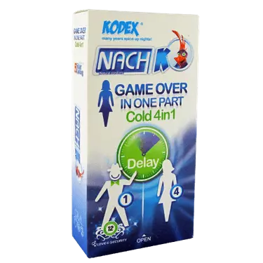 کاندوم Game over in one part cold 4in1 12 pcs ناچ کدکس